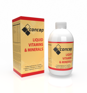 Concap liquid vitamins & minerals 500ml