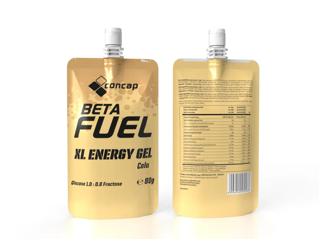 Concap energiegel extra cola 80g beta fuel