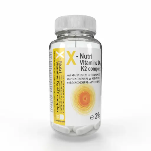 X-Nutri Vitamine D3 - K2 complex (+E en Mg) 