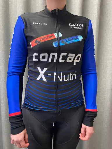 Concap cycling Jersey long sleeves blue